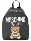MOSCHINO PLAYBOY TOY BEAR BACKPACK,A7633821012552142