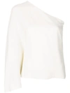 THEORY ONE SHOULDER BLOUSE,H110950912545705