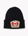 DSQUARED2 CANADA PATCH KNIT BEANIE,9968663