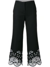 EMILIO PUCCI cropped embroidered trousers,81RT388163812442491