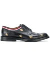 GUCCI star patch lace-up shoes,496259DX0B012540672