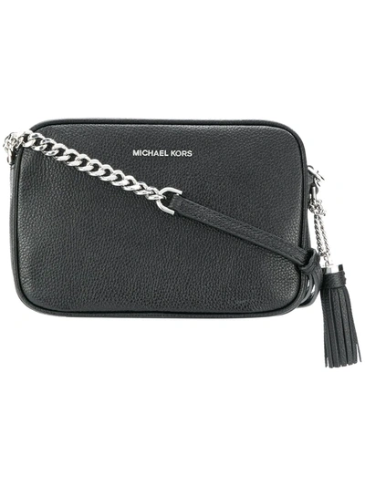 Michael Michael Kors Ginny Crossbody Bag In Black