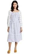 PLACE NATIONALE IKAT SMOCK DRESS