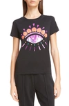 KENZO CLASSIC FIT GRAPHIC TEE,F762TS7334YS
