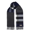 BURBERRY REVERSIBLE COLOUR-BLOCK CASHMERE SCARF,P000000000005852851