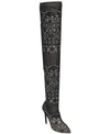 STEVE MADDEN WOMEN'S TIFFY OVER-THE-KNEE LACE BOOTS