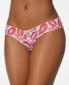 Hanky Panky Valentines Original Rise Thong In Kisses