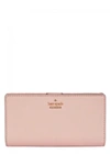 KATE SPADE CAMERON STREET STACEY PINK LEATHER WALLET