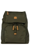 Bric's X-bag Travel Excursion Backpack - Green In Olive