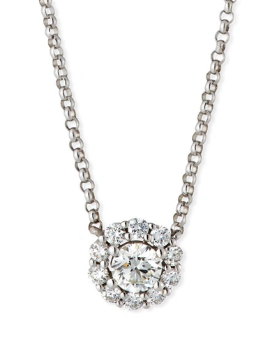 Memoire For Forevermark Blossom Diamond Pendant Necklace In 18k White Gold, 0.75 Tdcw