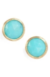 MARCO BICEGO 'JAIPUR' STONE STUD EARRINGS,OB957 TP01 Y