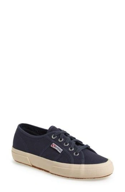 Superga 'cotu' Sneaker In Navy Canvas