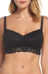 Cosabella 'never Say Never Mommie' Soft Cup Nursing Bralette In Black
