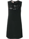 MARNI MARNI FLORAL SEQUINNED SHIFT DRESS - BLACK,ABMAW50S02TA08912541228