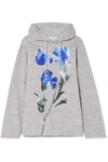 GOLDEN GOOSE LORETTA OVERSIZED FLORAL-PRINT COTTON-JERSEY HOODED TOP