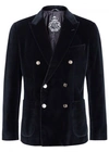 DOLCE & GABBANA MIDNIGHT BLUE VELVET BLAZER