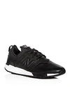 NEW BALANCE MEN'S 247 LEATHER & NEOPRENE LACE UP SNEAKERS,MRL247VE