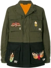 GUCCI embroidered military jacket,488177XR75912549238