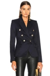 STELLA MCCARTNEY STELLA MCCARTNEY DOUBLE BREASTED BLAZER IN BLUE,496813SY704