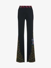 ETRO ETRO HIGH WAIST EMBROIDERED FLARED TROUSERS,17636942612474247