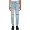 RAG & BONE RAG AND BONE BLUE STANDARD ISSUE FIT 1 JEANS,M1224K880JMH