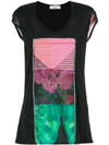 AMIR SLAMA PANELS BEADED BLOUSE,1030212400582