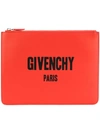 GIVENCHY ICONIC LOGO PRINT POUCH,BK0607256212364170