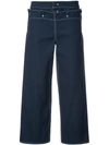 HARVEY FAIRCLOTH SAILOR CROPPED TROUSERS,Z25PA0112496298