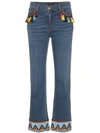 ETRO JEANS WITH TASSELS AND EMBROIDERY,17970940812474262