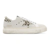 GOLDEN GOOSE WHITE SUEDE LEOPARD MAY SNEAKERS,G32WS127.H8