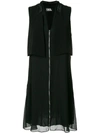 KARL LAGERFELD Sleeveless Tuxedo dress,81KW130099912475721