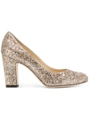 JIMMY CHOO JIMMY CHOO BILLIE 85 PUMPS - METALLIC,BILLIE85SAO12545600