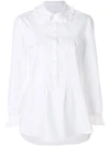 BURBERRY RUFFLED DETAIL SHIRT,406839512556654