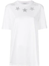 GIVENCHY silver star T-shirt,BW700D3Z0A12554381