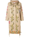 RED VALENTINO RED VALENTINO FLORAL EMBROIDERED COAT - NUDE & NEUTRALS,PR3CK00K3H312548902