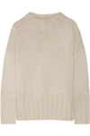 THE ROW Meme Oversized Merino Wool And Cashmere-Blend Sweater
