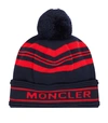 MONCLER KNITTED BOBBLE HAT,P000000000005833083
