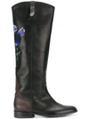 GOLDEN GOOSE FLORAL KNEE-LENGTH BOOTS,G32WS106E212548824