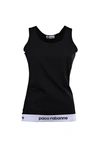 RABANNE BRANDED TANK TOP,9998301