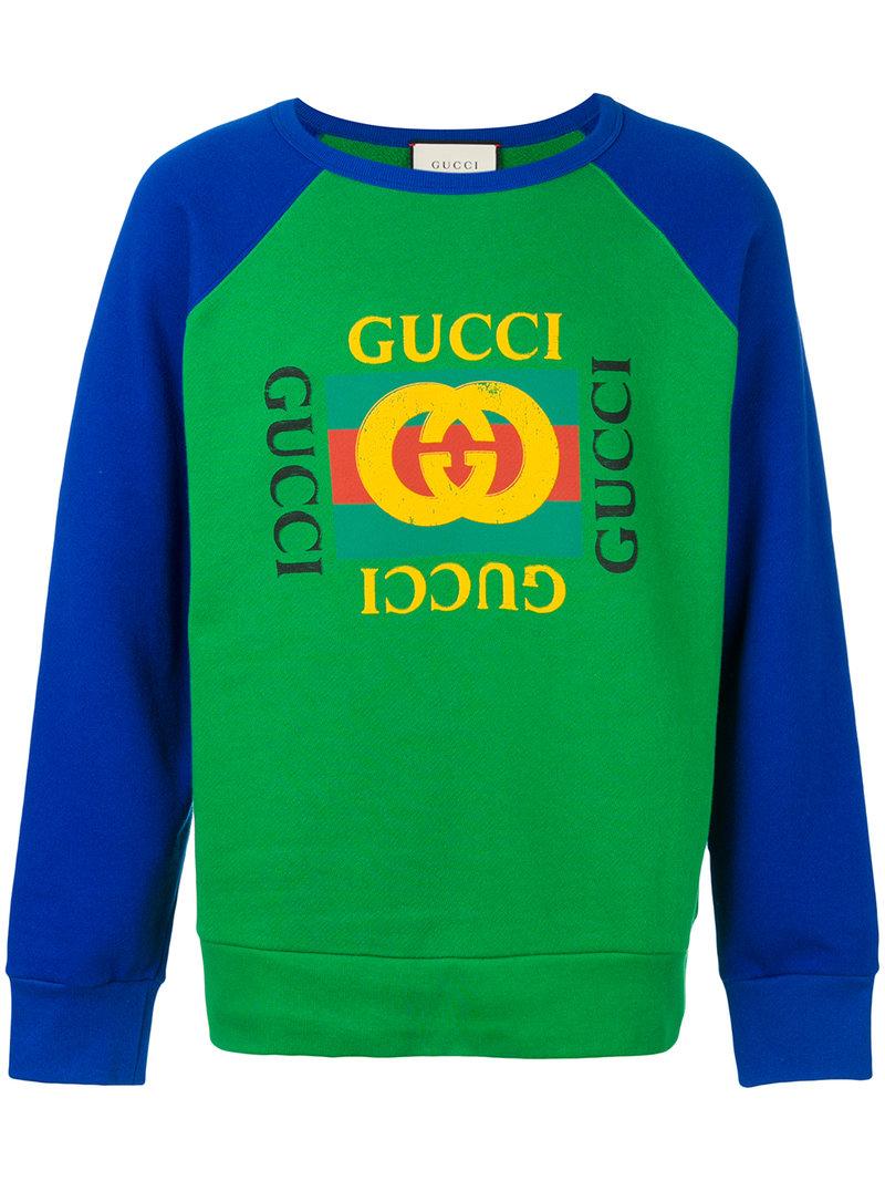 blue gucci sweater