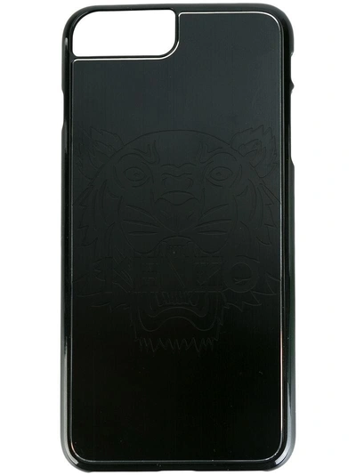 Kenzo Tiger Iphone 7 Plus手机壳 - 黑色 In Black