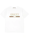 Gucci White Oversized Logo T-shirt