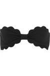 Marysia Antibes Scalloped Bandeau Bikini Top In Black