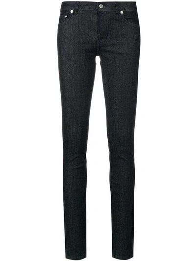 Givenchy Skinny Mid-rise Stretch-denim Jeans In Blue