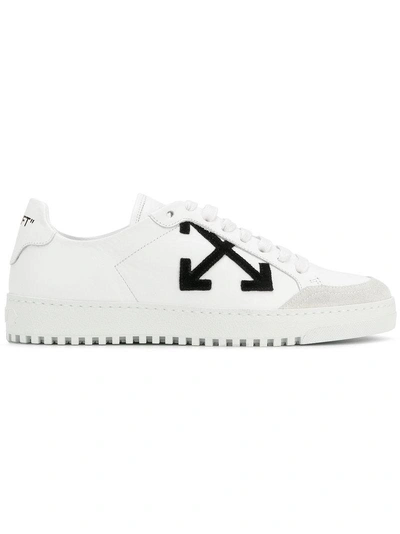 Off-white Arrows Patch Sneakers In White