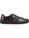 GUCCI ACE LEATHER SNEAKERS,386750A38D012562350