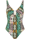 LYGIA & NANNY MIRASSOL PRINTED SWIMSUIT,0101061412524812