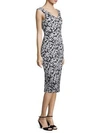 MICHAEL KORS Floral Jacquard Dress