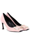 Roger Vivier Belle Vivier Trompette Patent Leather Pumps