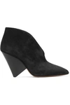 Isabel Marant Adenn Suede Ankle Boots In Black